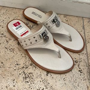 Michael Michael Kors leather sandals